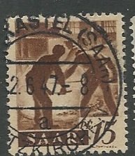 Saar |||  Scott # 160 - Used