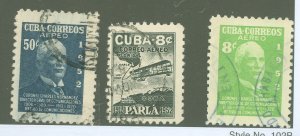 Cuba #C7/C64  Multiple