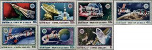 56035 MNH MONGOLIA 1975 COOPERACION ESPACIAL EEUU-URSS