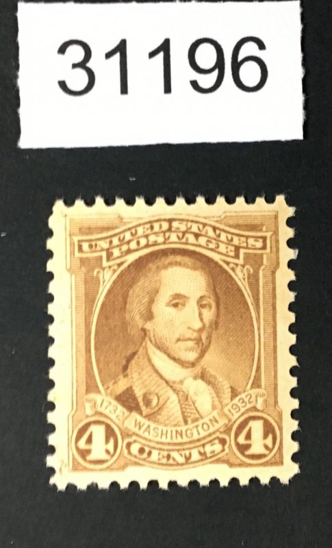 US STAMPS # 709 MINT OG NH XF LOT #31196