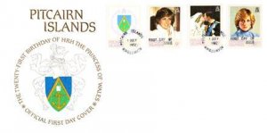 Worldwide First Day Cover, Royalty, Pitcairn Island