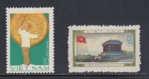 North Vietnam  936-37   mnh      cat  $2.25