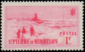 St. Pierre & Miquelon #191, Incomplete Set, 1938-1940, Hinged