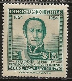 Chile ||| Scott # QRA1 - MH