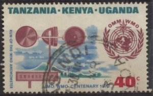 Kenya (KUT) 259 (used) 40c meteorology: anemometer (1973)