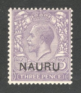 NAURU  #7  Unused  F/VF,   CV $3.00  ...   4160005