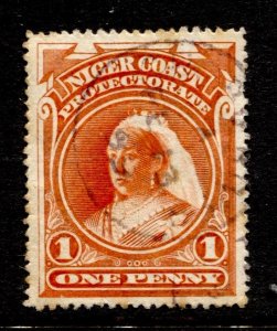 Niger Coast Stamp #56 USED FU SINGLE