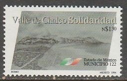 MEXICO 1910, CHALCO VALLEY SOLIDARITY PROGRAM. MINT, NH. VF.