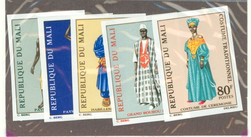 Mali #156-160  Single (Complete Set)