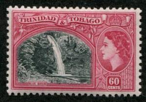 Trinidad & Tobago SC# 81 (SG# 276) Blue Basin Falls, 60c, MH