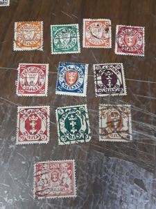 Danzig Mint & Used Stamp  Lot