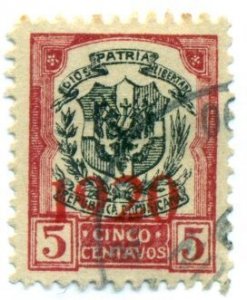 Dominican Republic 1920 #223 U SCV(2022) = $0.50