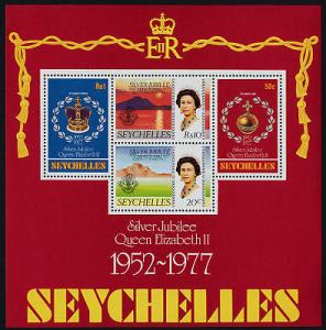 Seychelles 387a MNH Queen Elizabeth Silver Jubilee