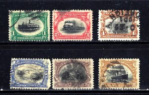 #294-299 US PAN-AM EXPO -USED-SET-FINE-VF