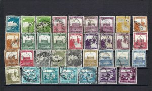 BRITISH PALESTINE 34 STAMPS