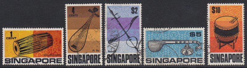 Singapore Sc 107-111, used