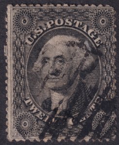 #36 Used, Fine, Small thin (CV $300 - ID36126) - Joseph Luft