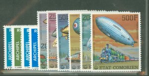 Comoro Islands (includes Grand Comoro) #107-110/247-252 Mint (NH) Single (Complete Set)