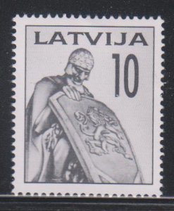 Latvia,  10k Monument (SC# 318) MNH