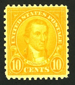 U.S. #642 MINT OG NH