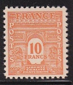 France 476 H VF-NH-OG scv $ 38 ! see pic !