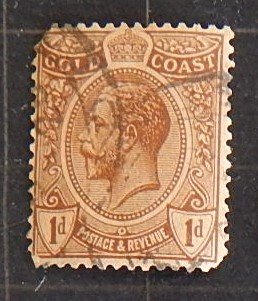 Gold Coast, 1921-1925, King George V, (2021-T)