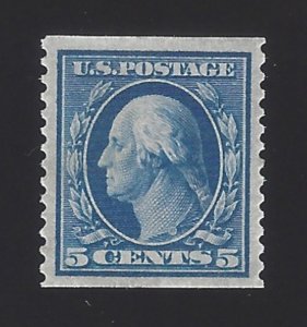 US #355 1909 Blue Wmk 191 Perf 12 Vert Mint OG LH VF Scv $225