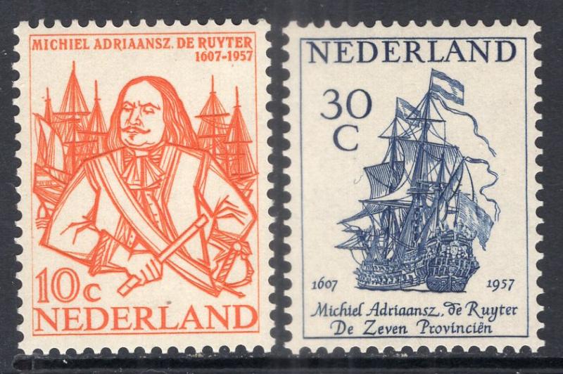 Netherlands 370-371 MNH VF