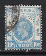   Hong Kong - 1921  KGV 10c  Sc# 137 - (3945)