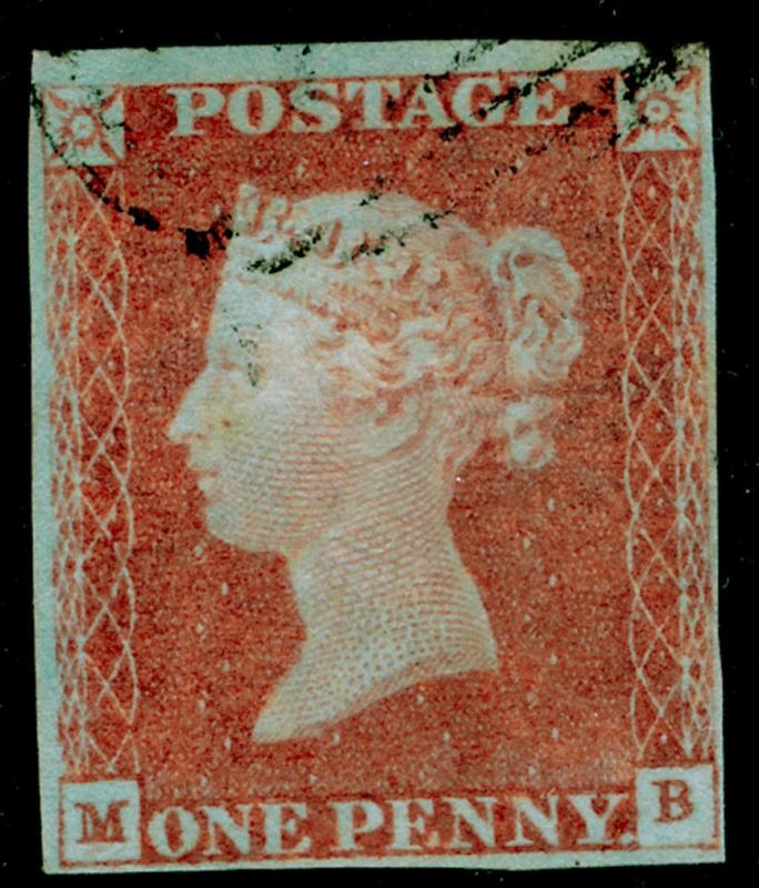 SG8, 1d red-brown, FINE USED. Cat £30. MB