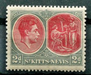 St.Kitts-Nevis   82a Mint OG 1938 2p Medicinal Spring