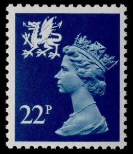 Great Britain - Wales & Monmouthshire WMMH40 MNH Machin Head