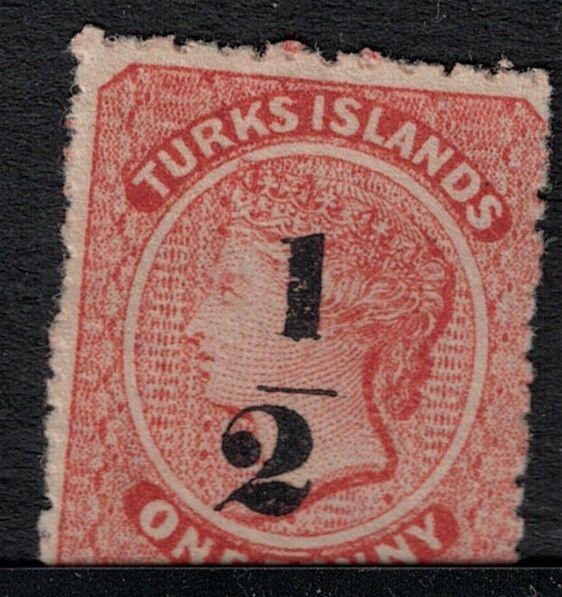 Turks Island SC 11 Mint 1881 SCV$ 210.00