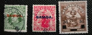 Samoa 1914-1940 #114-185 Used SCV $.95