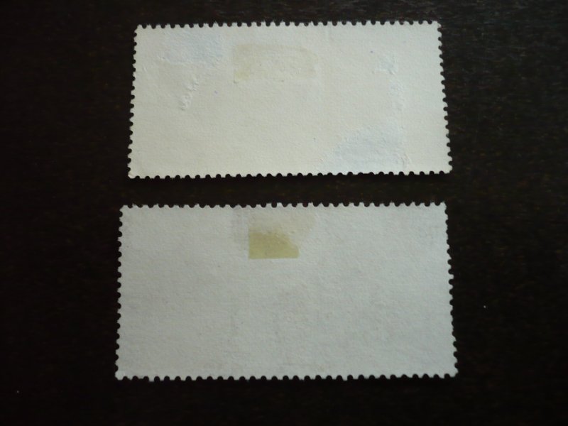 Stamps - Malaysia - Scott# 111-112 - Used Set of 2 Stamps