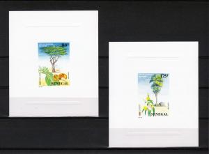 Senegal 1997 Trees of Senegal 4 Deluxe SS Imp.MNH Sc #1232/5