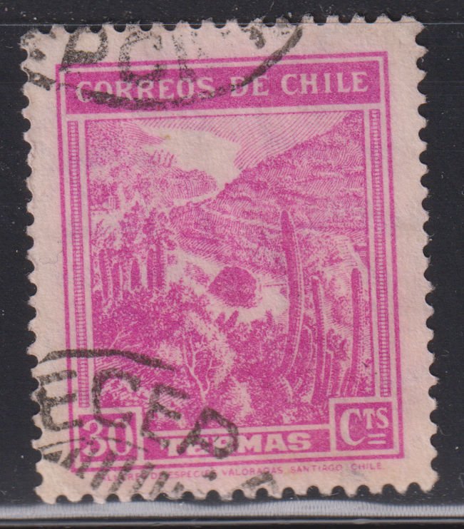 Chile 202 Mineral Spas 1938