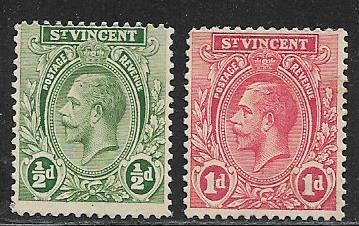 St. Vincent 118 - 19 mint 2017 SCV $3.25