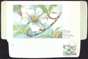 F1891   CANADA   Aerogramme      Provincial Flower - British Columbia
