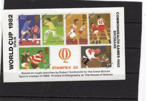 Spain 1982 World Cup M/s MNH