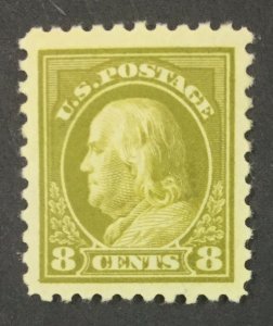 MOMEN: US STAMPS #431 MINT OG H XF JUMBO **PF GRADED CERT** LOT #48622