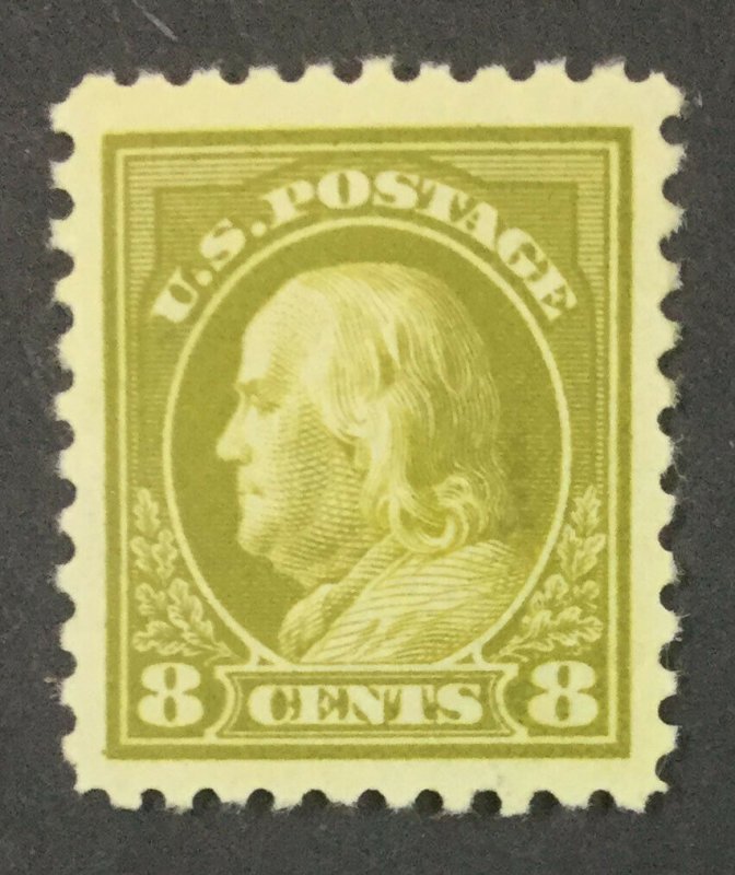 MOMEN: US STAMPS #431 MINT OG H XF JUMBO **PF GRADED CERT** LOT #48622