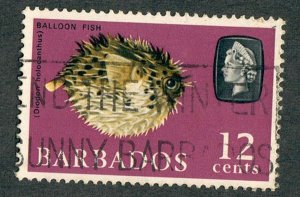 Barbados #274 used single