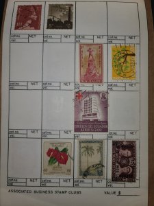 Dealer Stamp Approval Book Mixed Countries