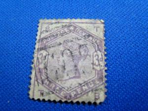 GREAT BRITAIN  -  SCOTT #102  -  Used      (brig) 