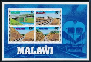 [50801] Malawi 1979 Railway Train Eisenbahn Chemin de Fer Sheet MNH