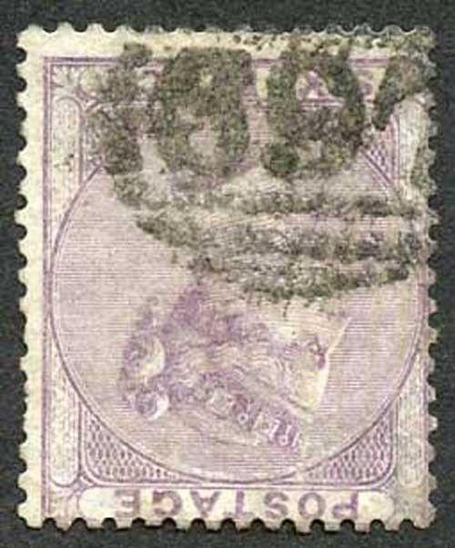 SG68Wi 6d Lilac Wmk Emblems Inverted Fine Used Cat 400 pounds