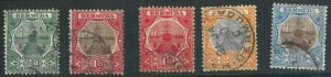 70340 - BERMUDA - STAMP: Stanley Gibbons # 36 / 40 - Finely Used