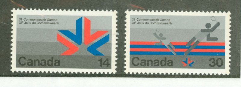 Canada #757-8  Single (Complete Set)