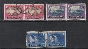 Bechuanaland # 137-139, Peace Issue, Used, 1/2 Cat.